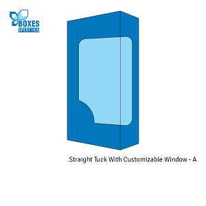 Straight Tuck With Customizable Window