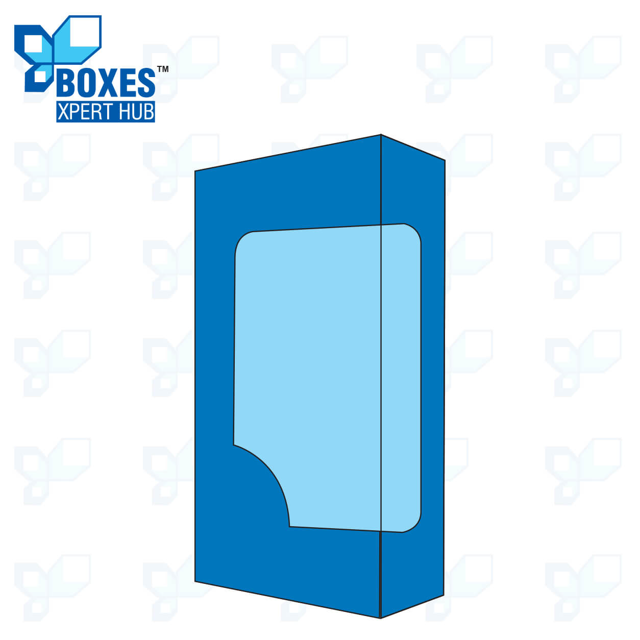 Straight Tuck With Customizable Window