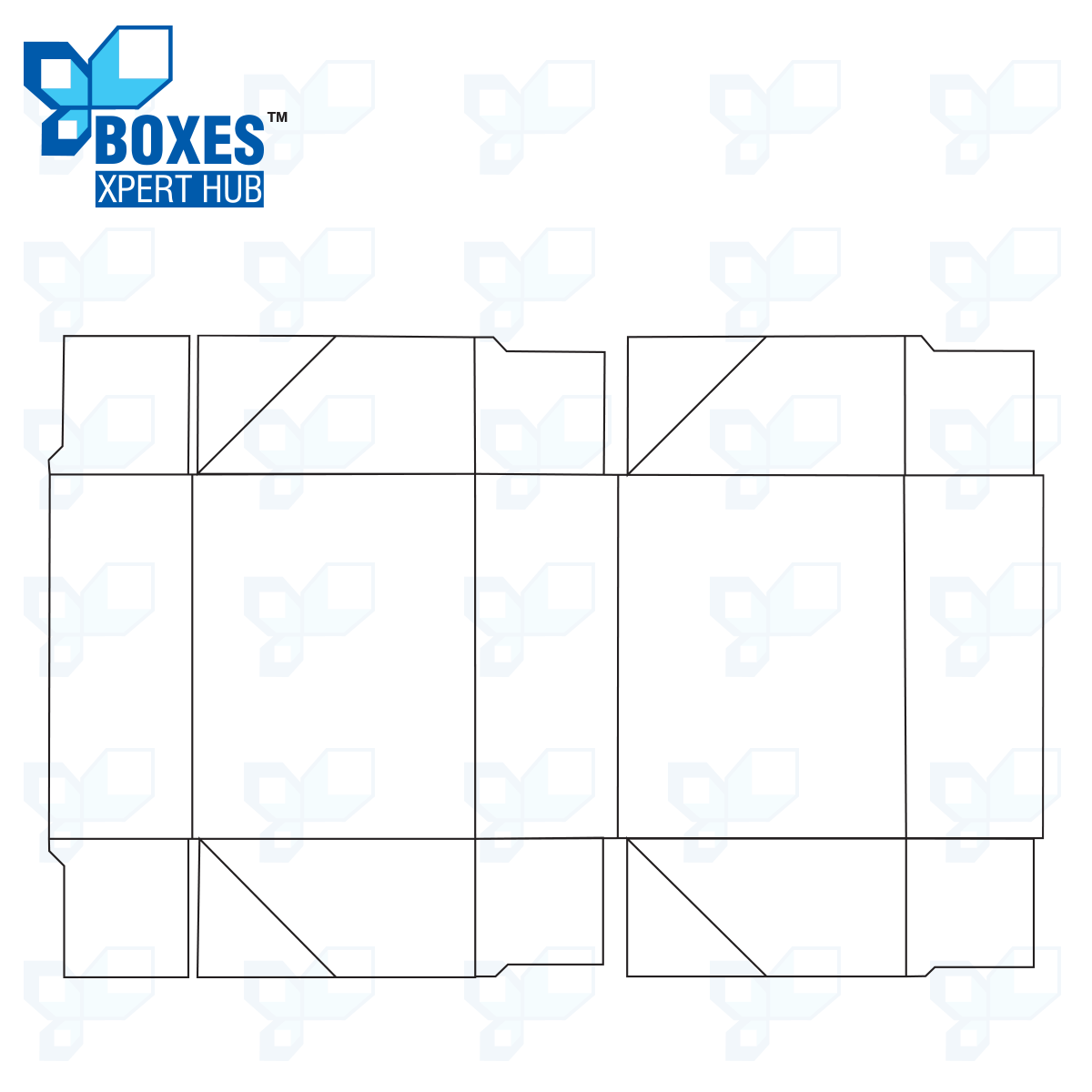 Four Corner Cake Boxes