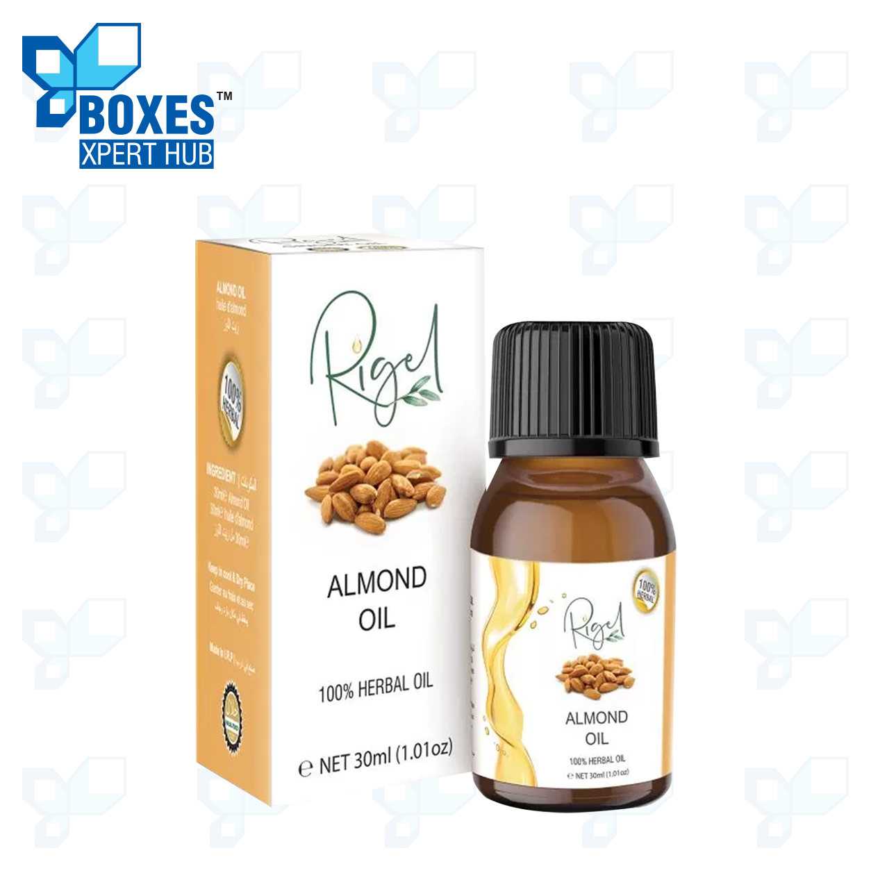 Almond Oil Boxes