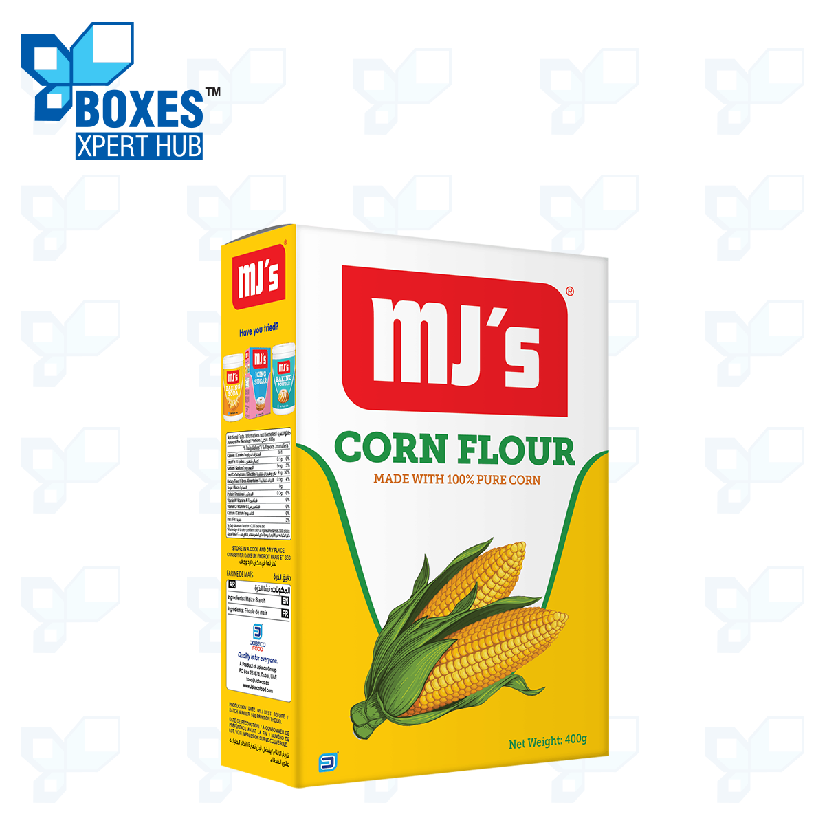 Corn Flour Boxes