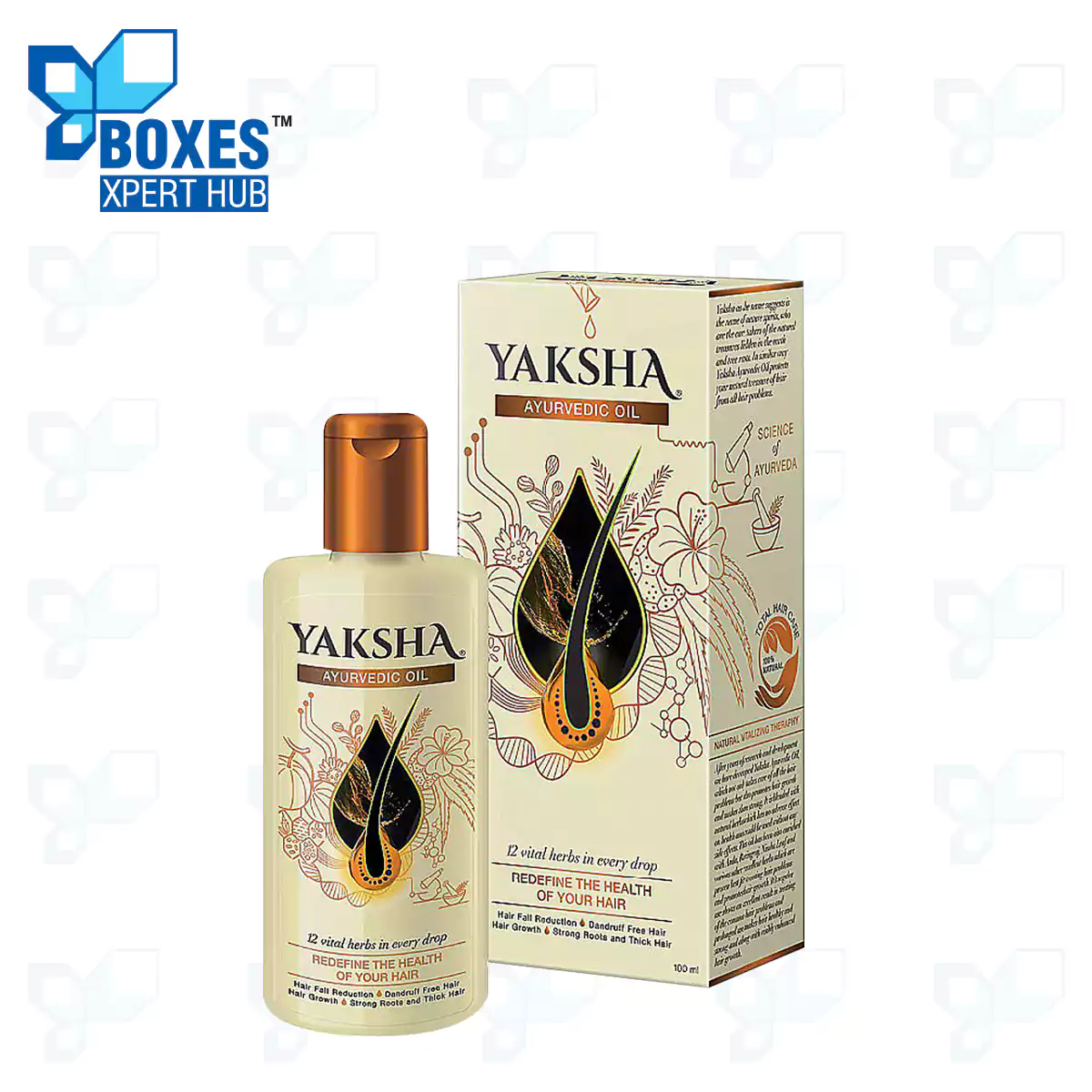 Hair Growth Oil Boxes